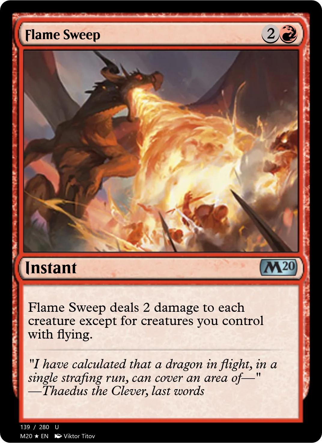 Flame Sweep