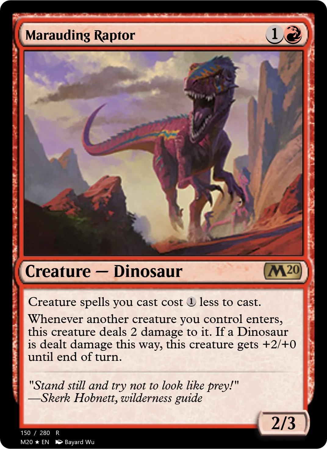Marauding Raptor