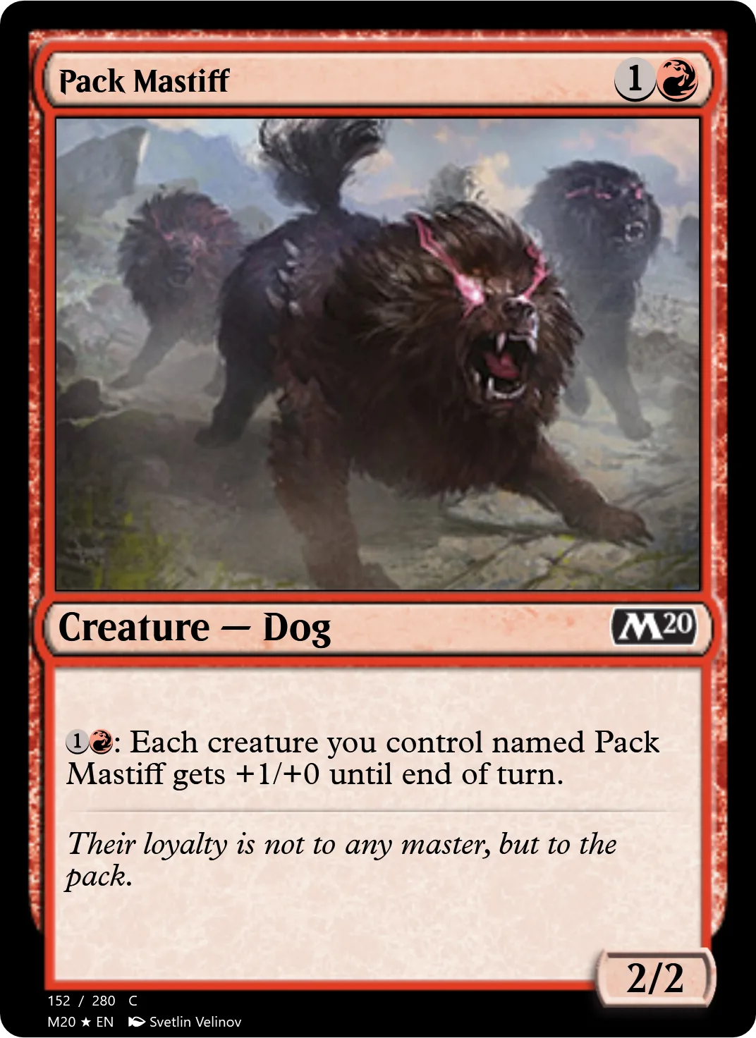 Pack Mastiff