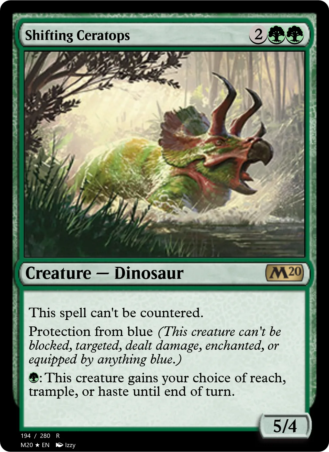 Shifting Ceratops