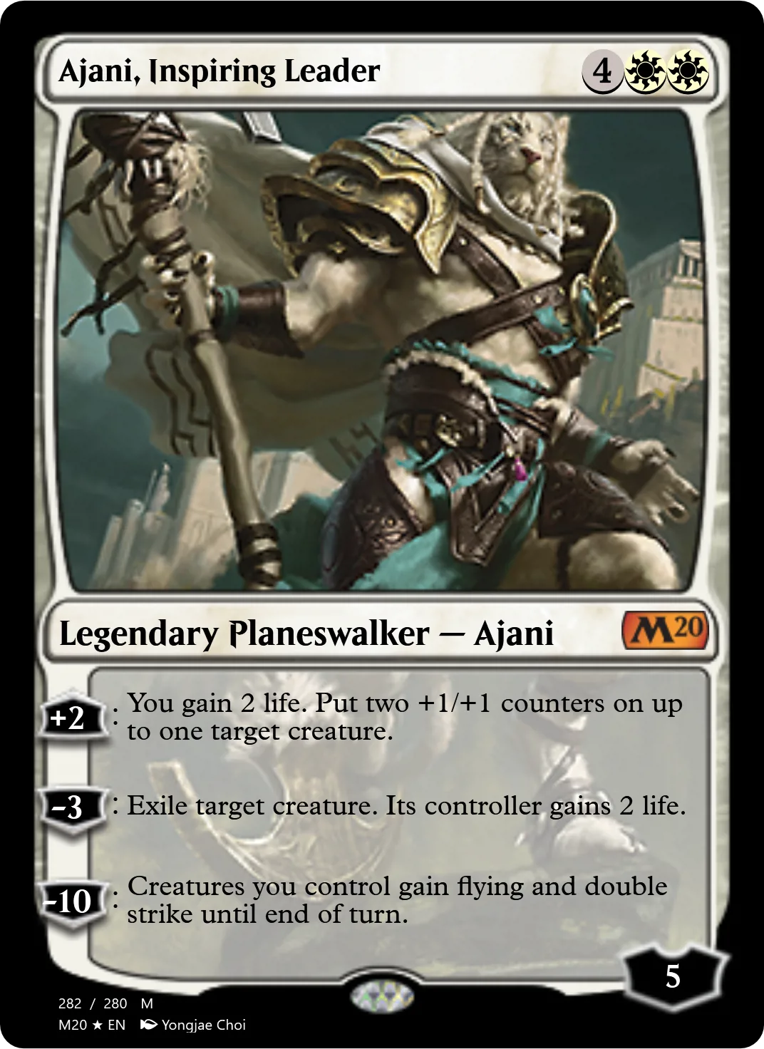 Ajani, Inspiring Leader
