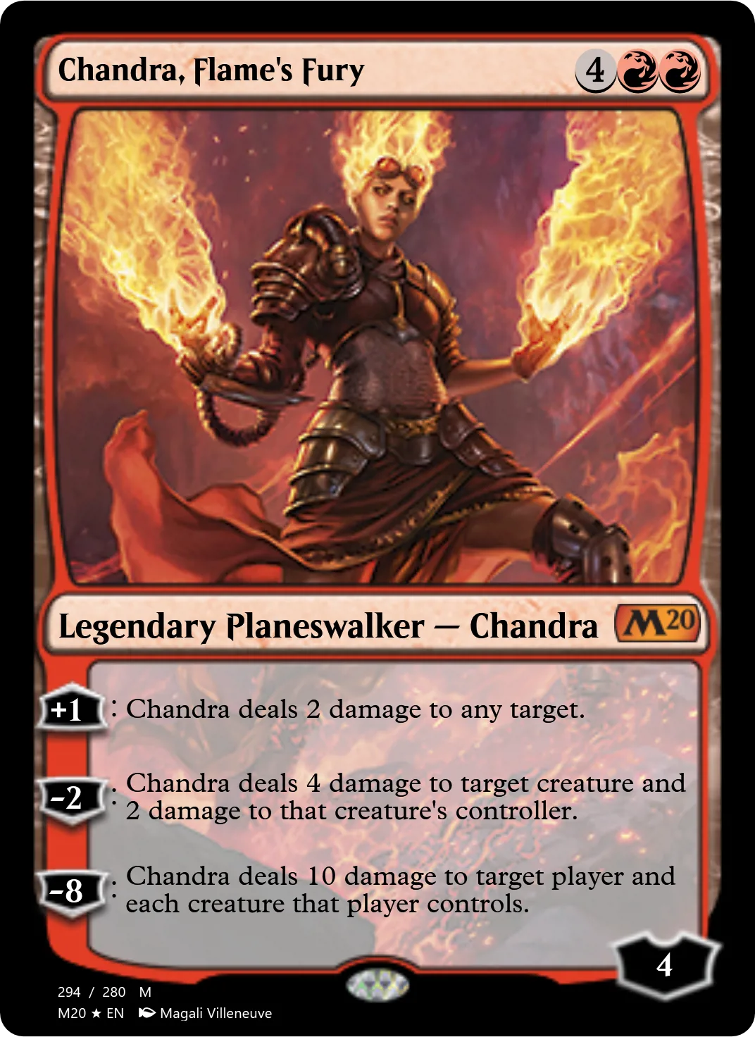 Chandra, Flame's Fury