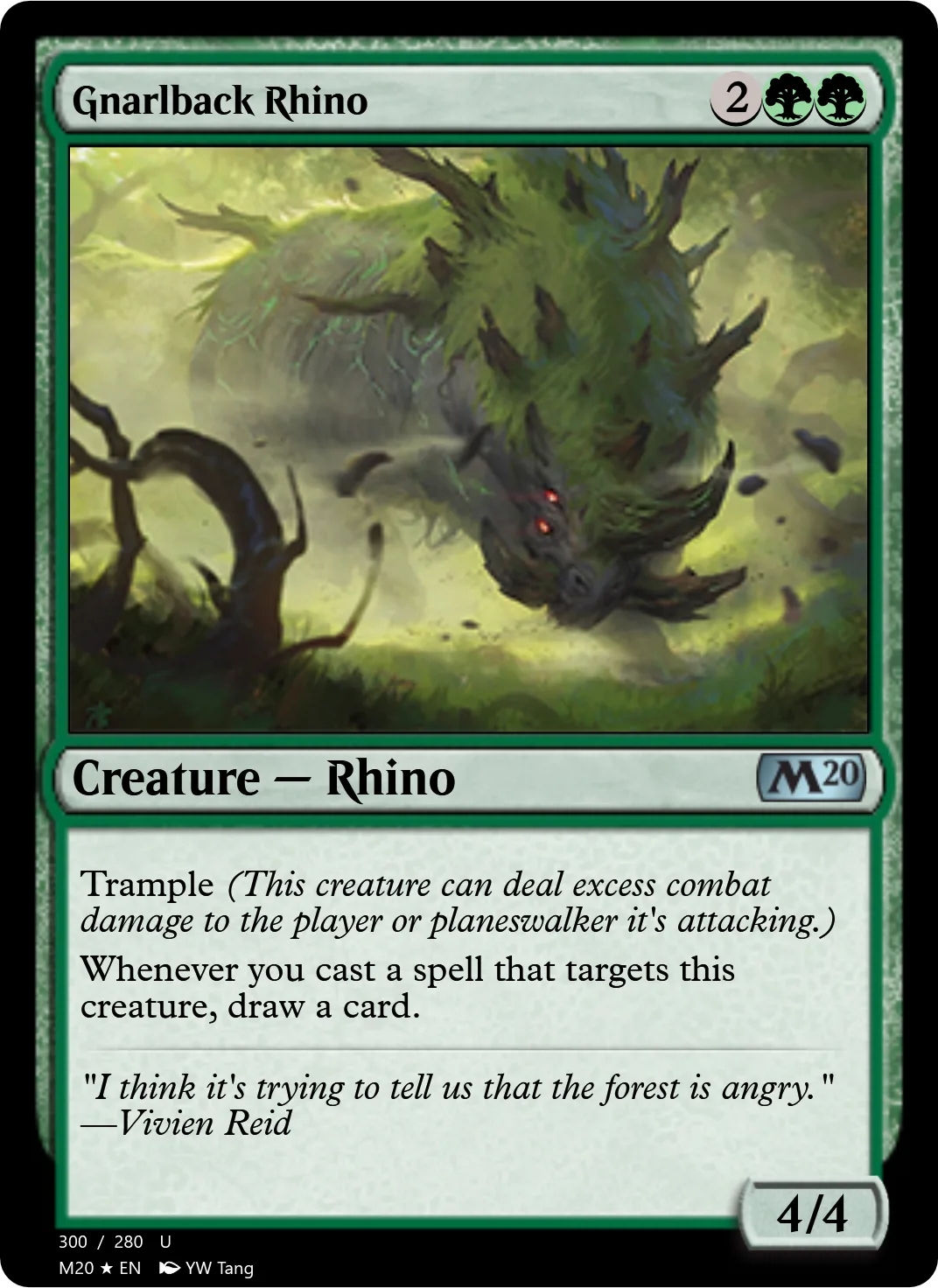 Gnarlback Rhino
