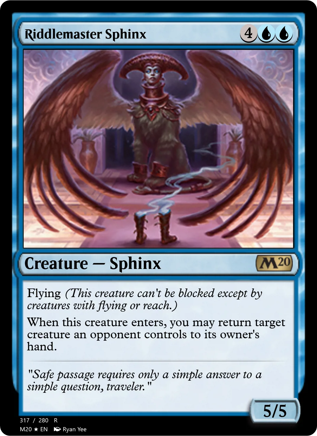 Riddlemaster Sphinx