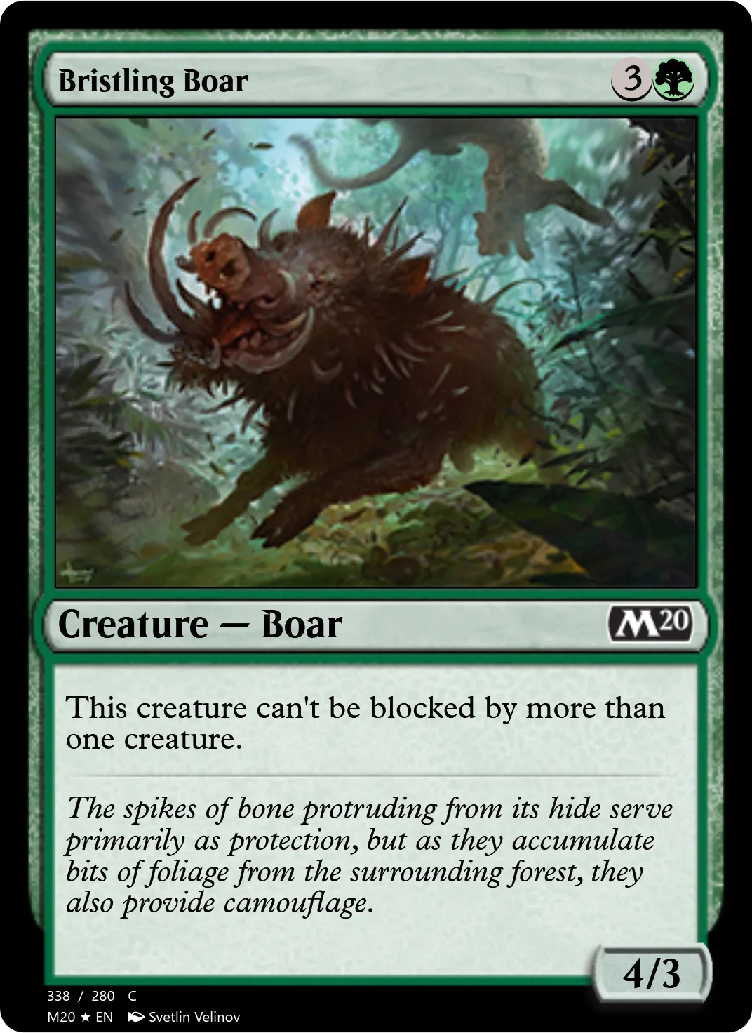 Bristling Boar