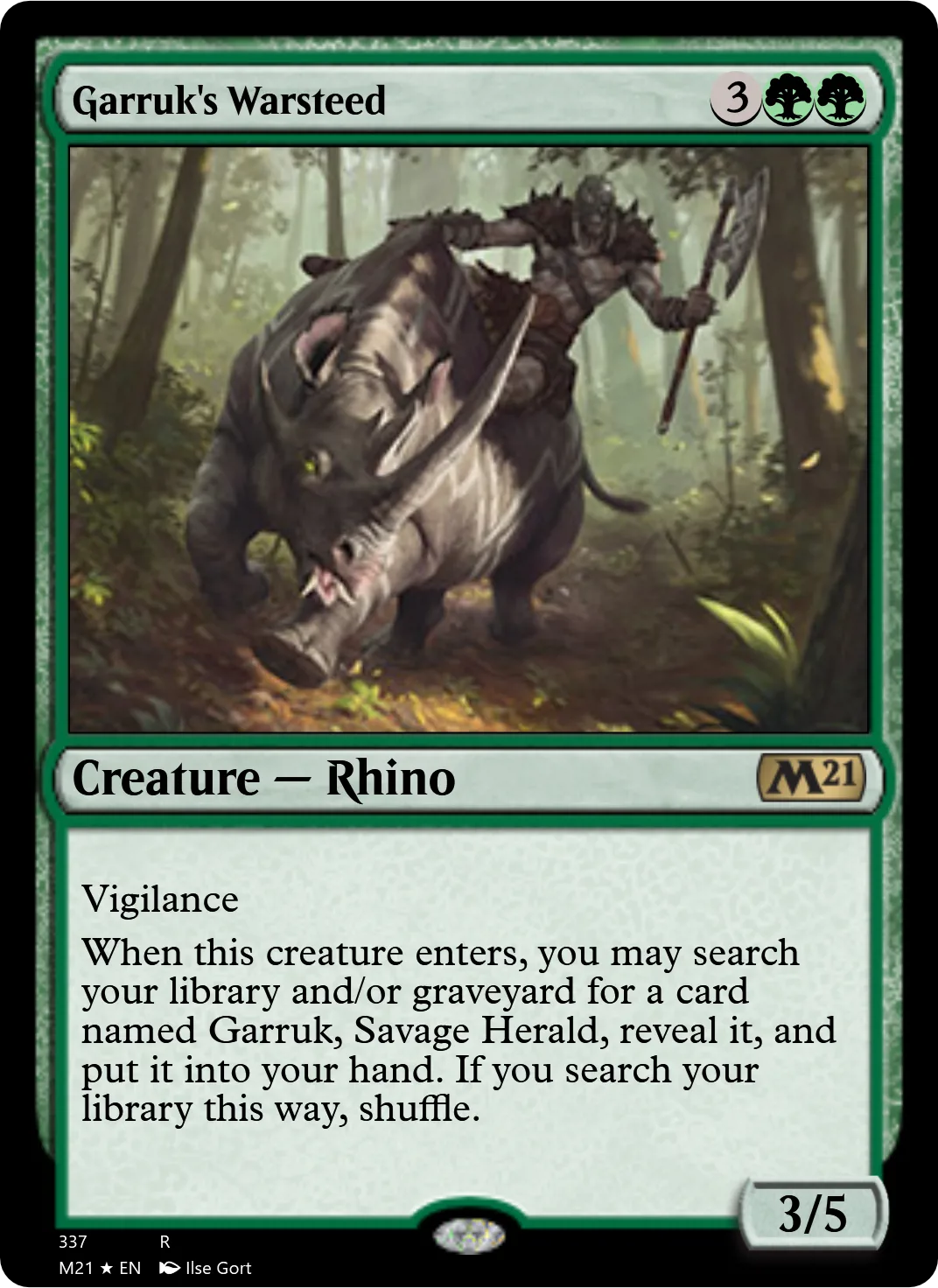 Garruk's Warsteed