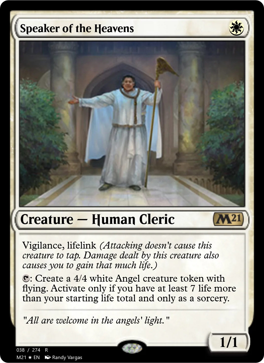 Speaker of the Heavens
