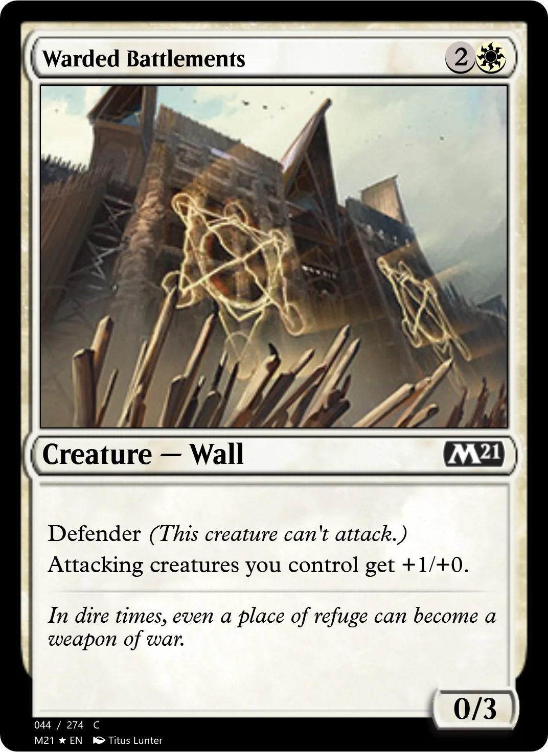 Warded Battlements