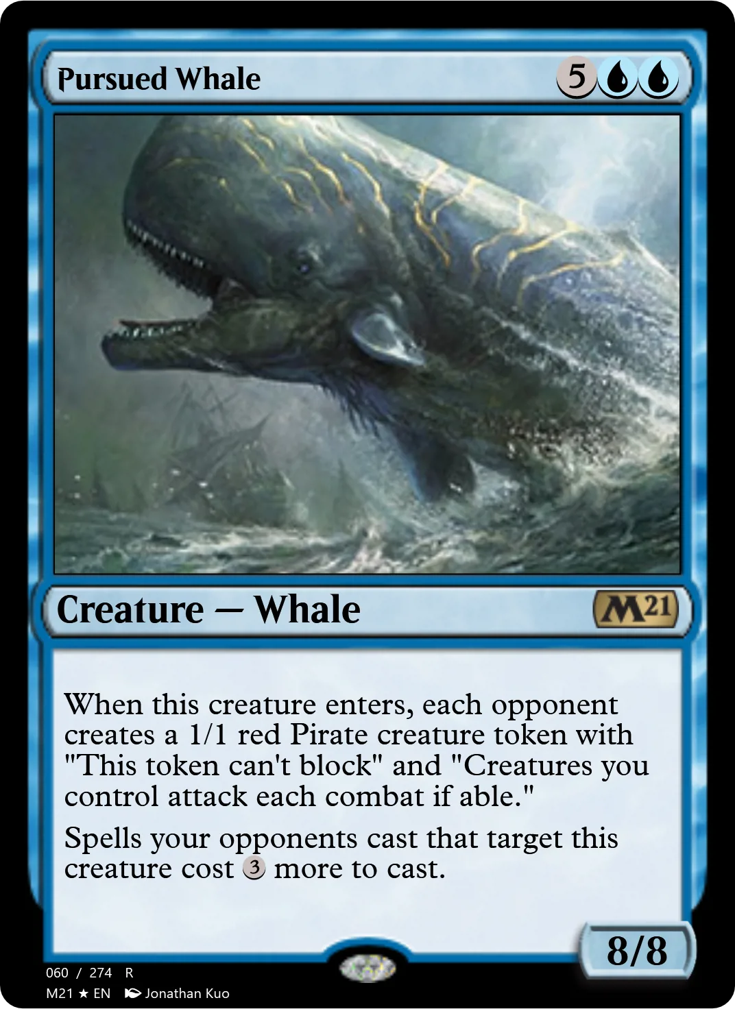 Pursued Whale