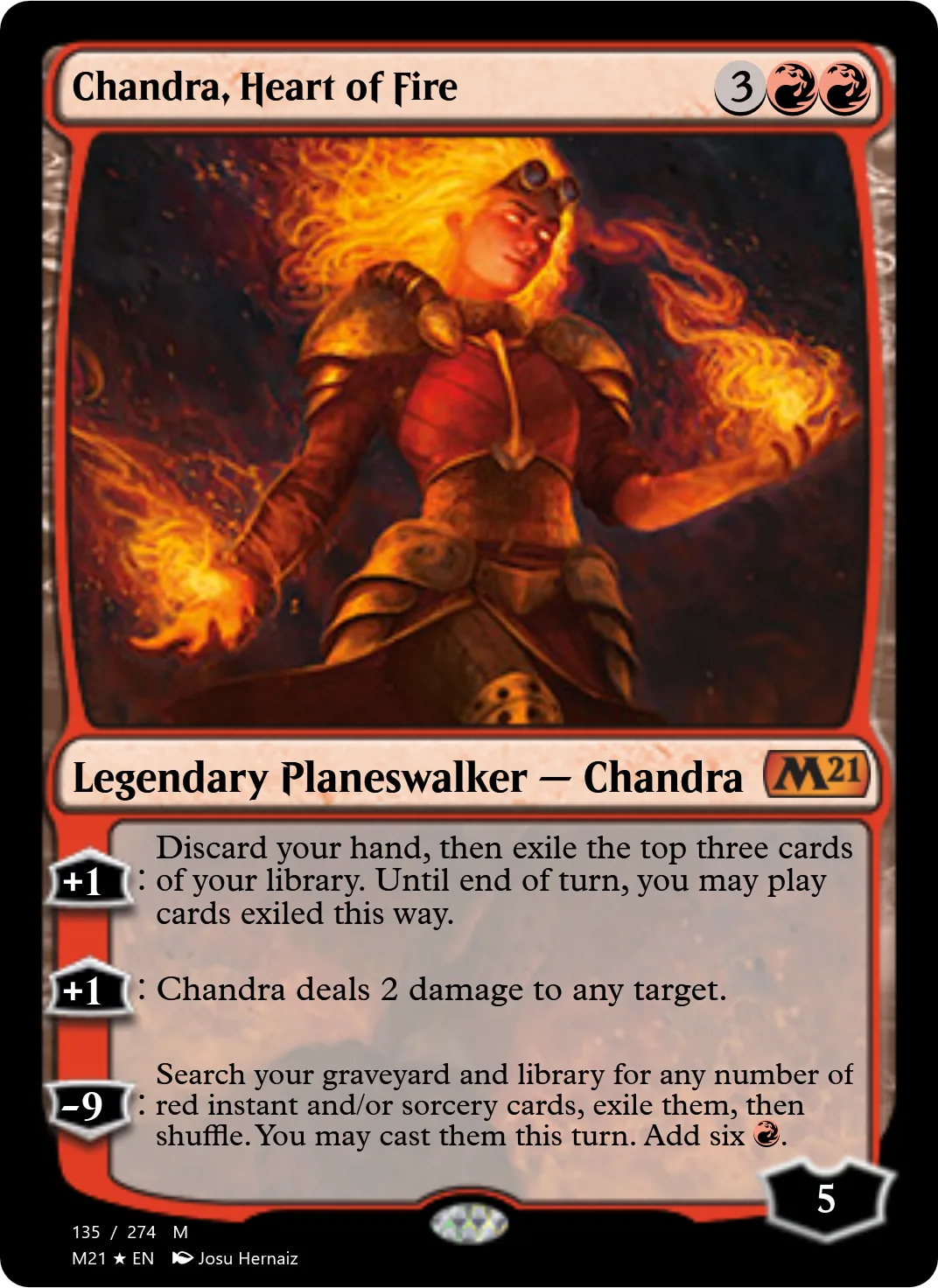 Chandra, Heart of Fire