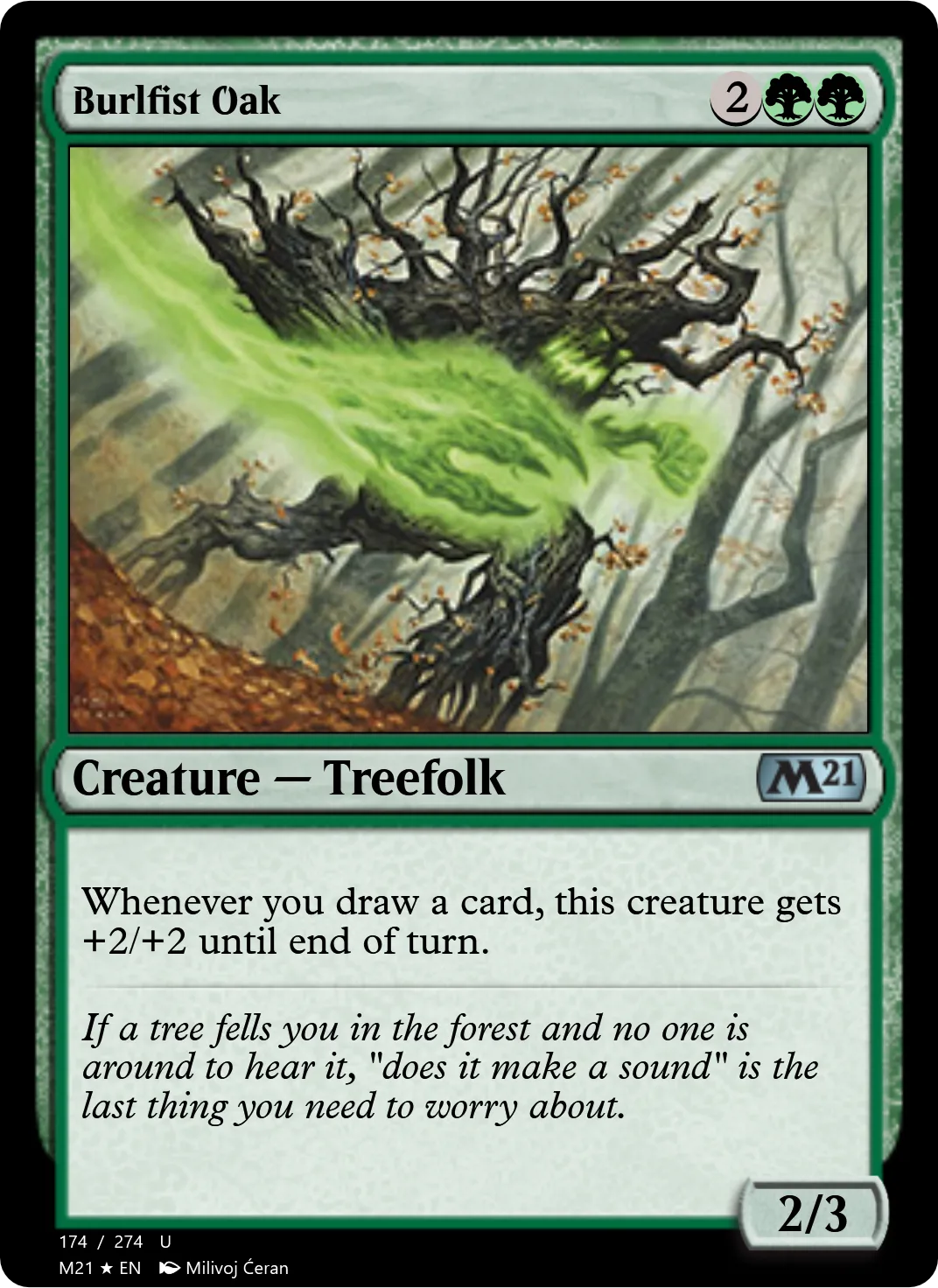 Burlfist Oak