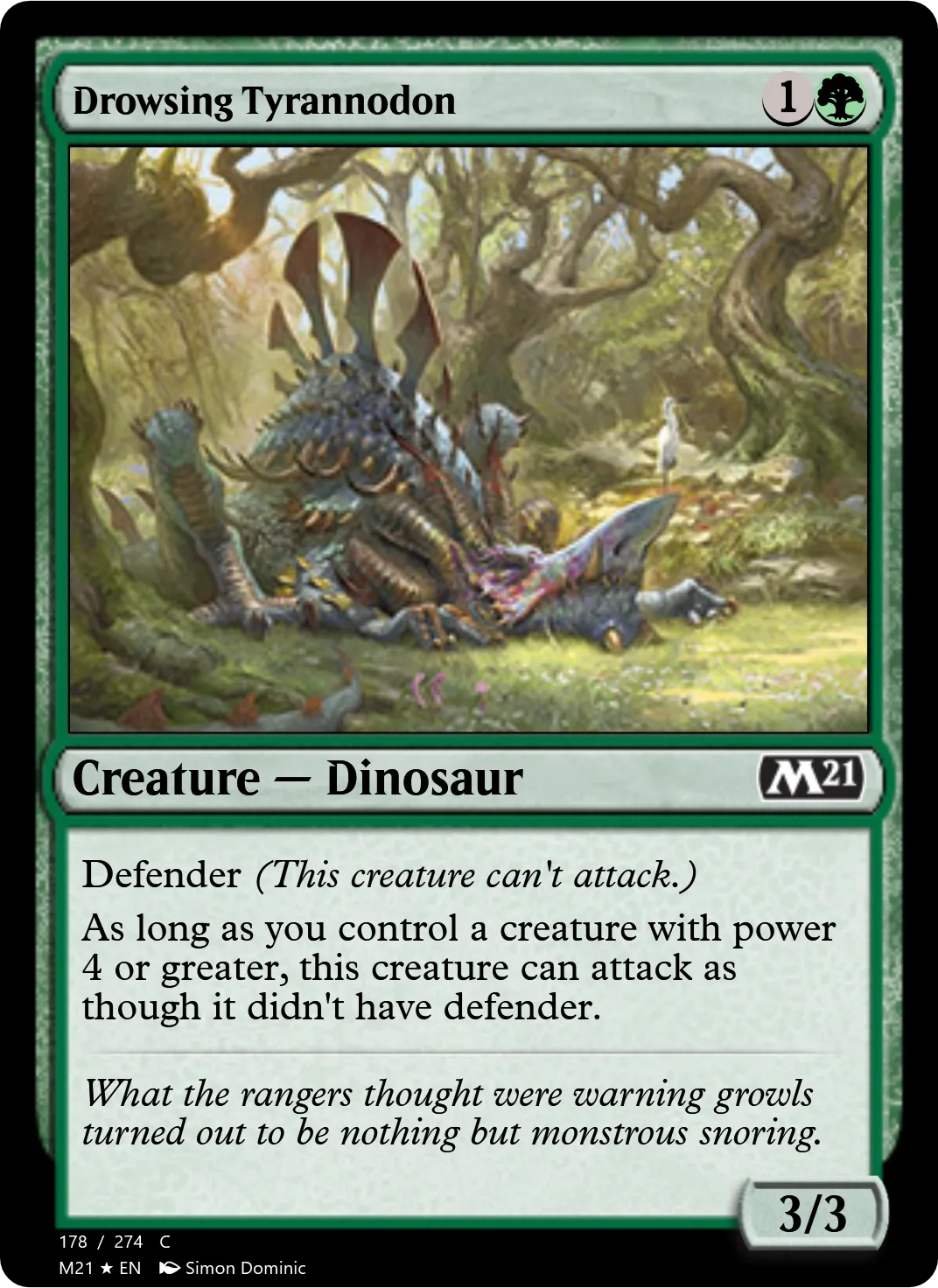 Drowsing Tyrannodon