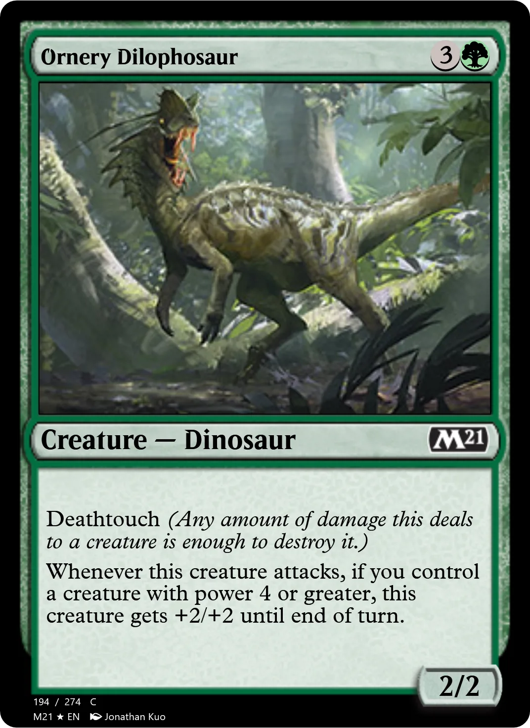 Ornery Dilophosaur