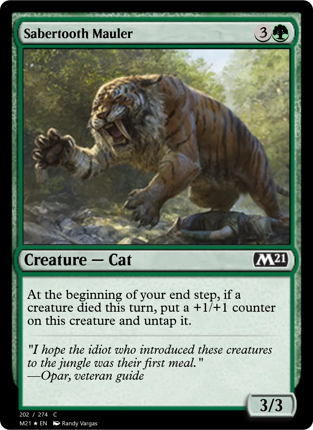 Sabertooth Mauler