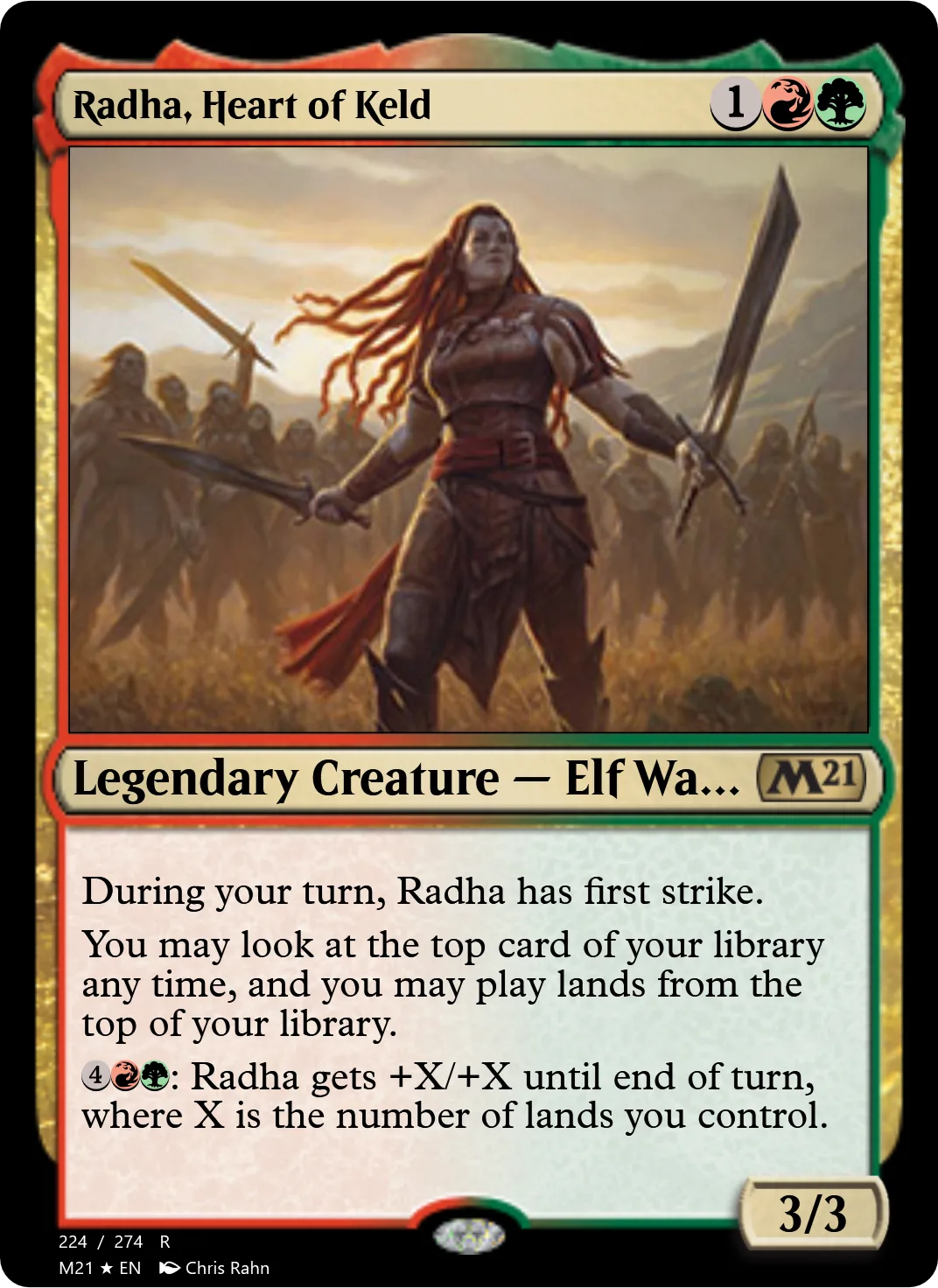 Radha, Heart of Keld