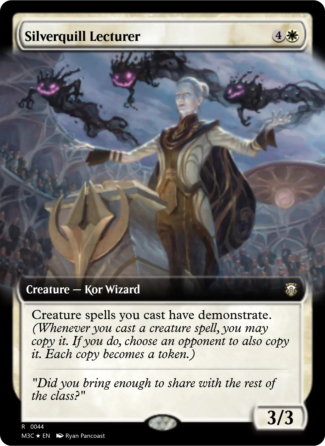 Silverquill Lecturer