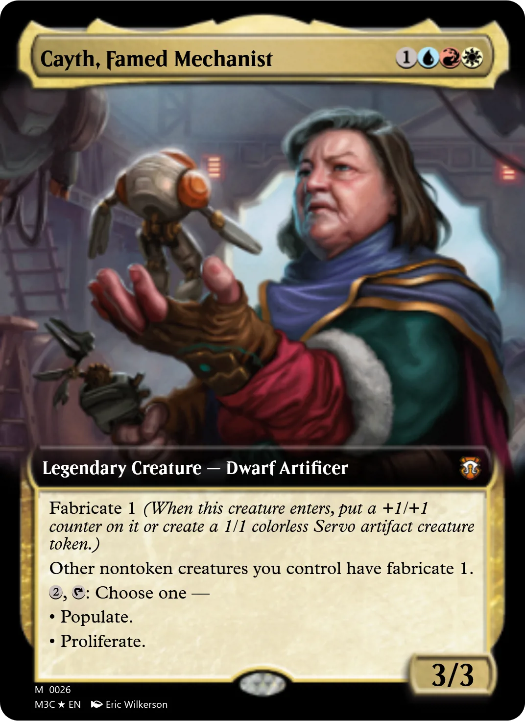 Cayth, Famed Mechanist