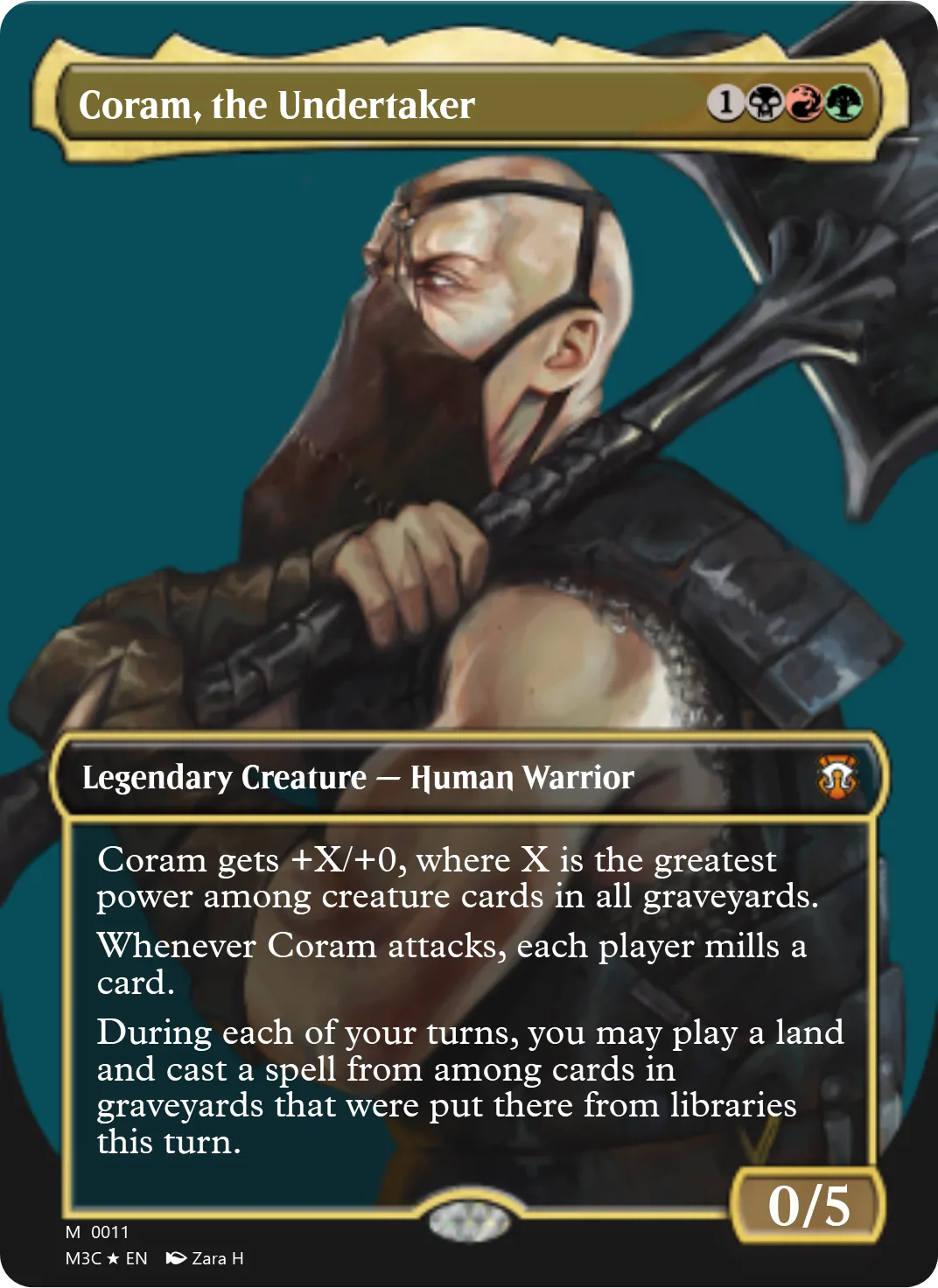 Coram, the Undertaker