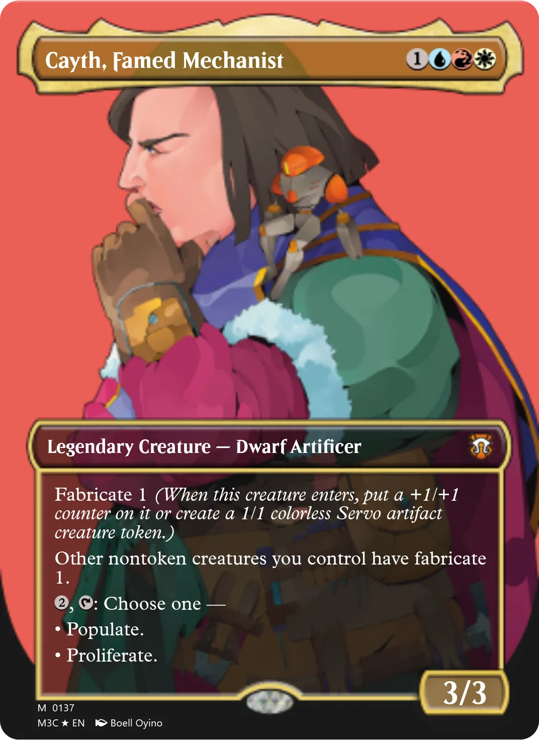 Cayth, Famed Mechanist