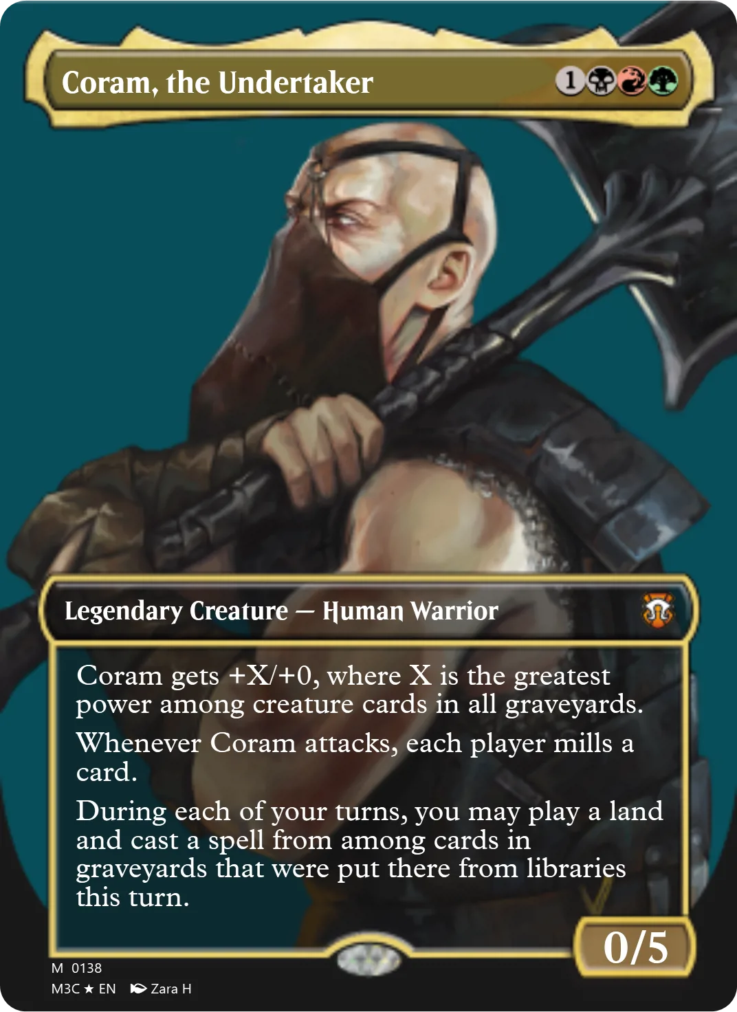 Coram, the Undertaker