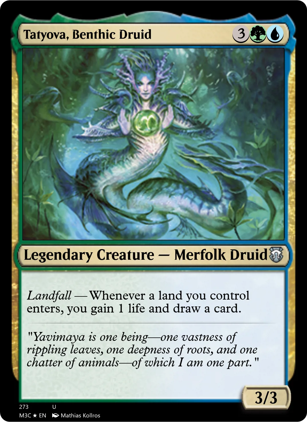 Tatyova, Benthic Druid