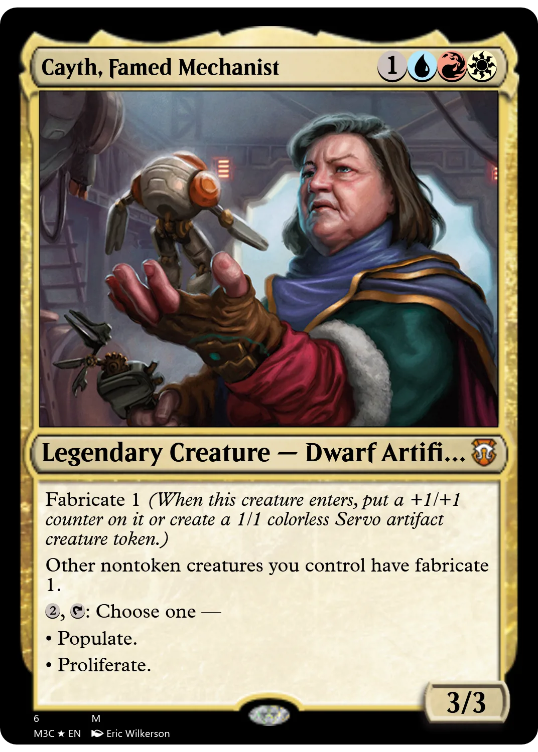 Cayth, Famed Mechanist