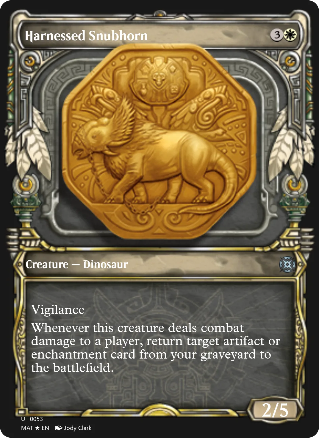 Harnessed Snubhorn