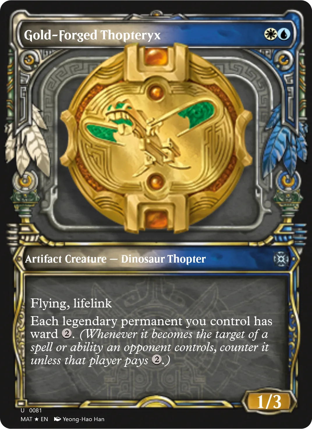 Gold-Forged Thopteryx