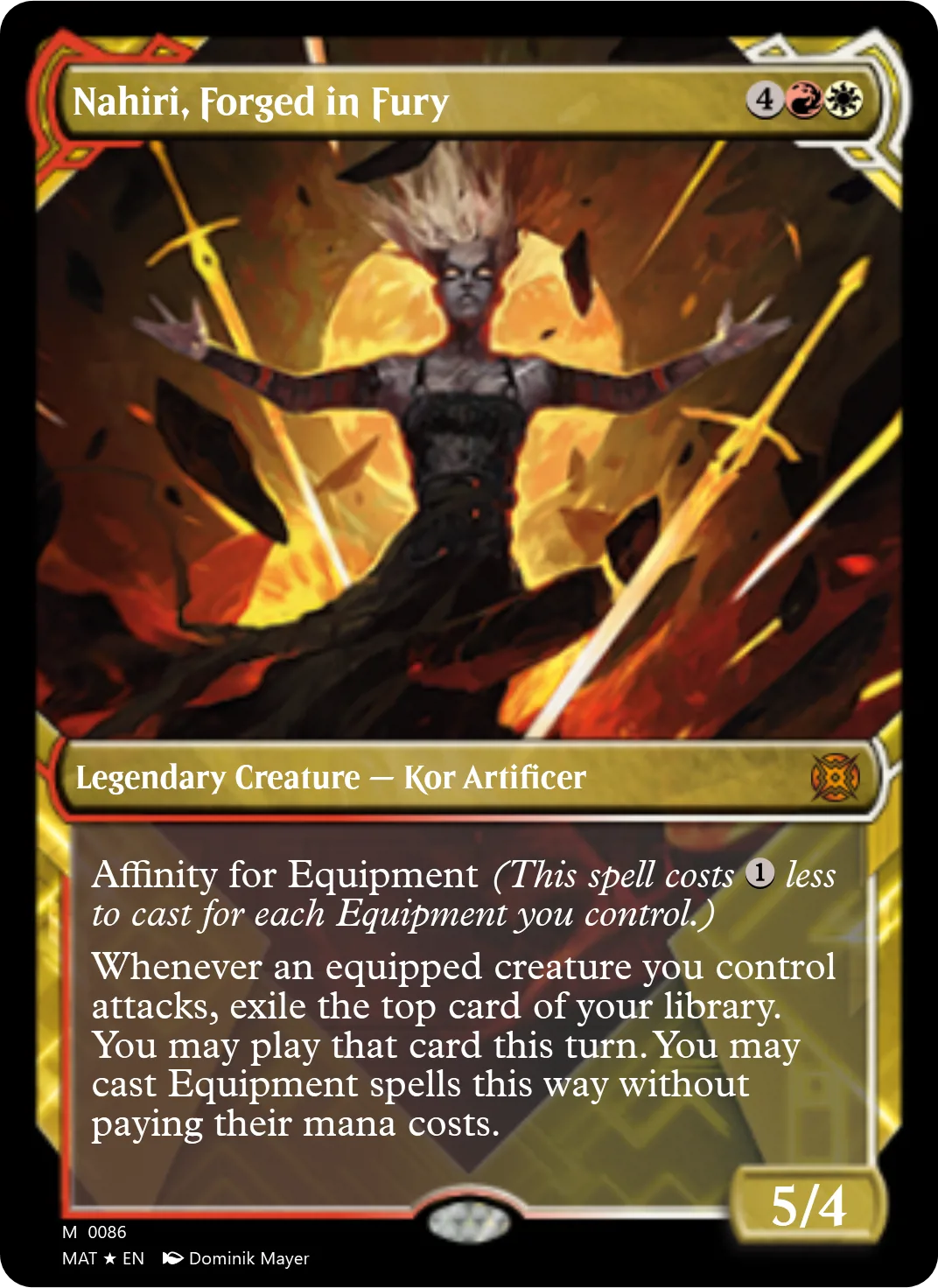 Nahiri, Forged in Fury
