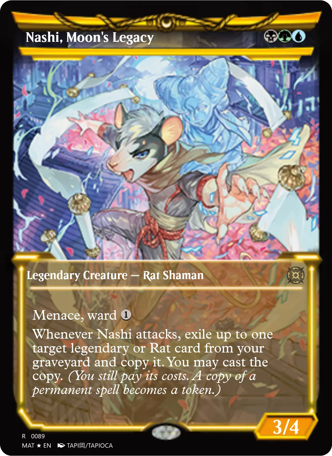 Nashi, Moon's Legacy