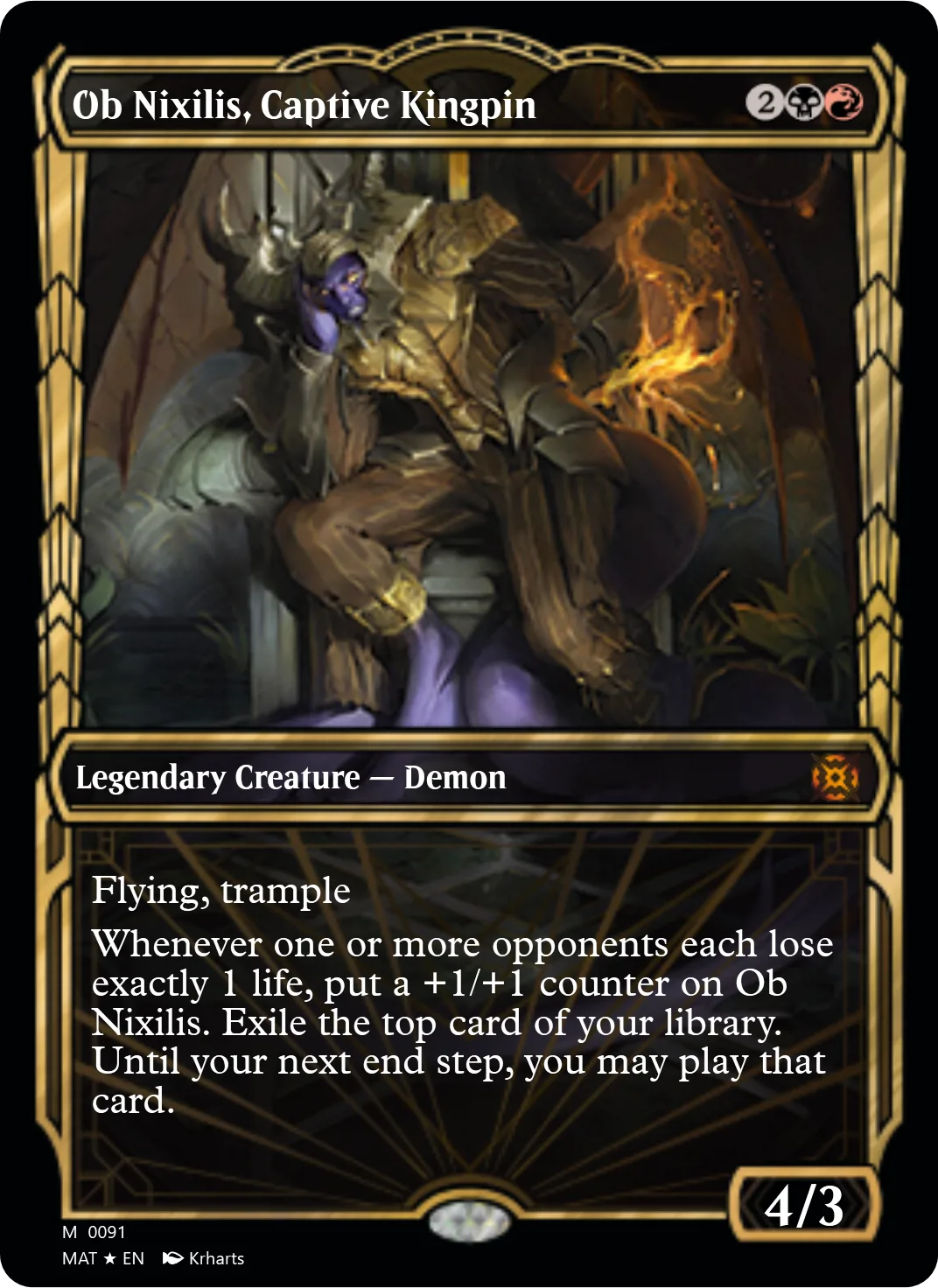 Ob Nixilis, Captive Kingpin