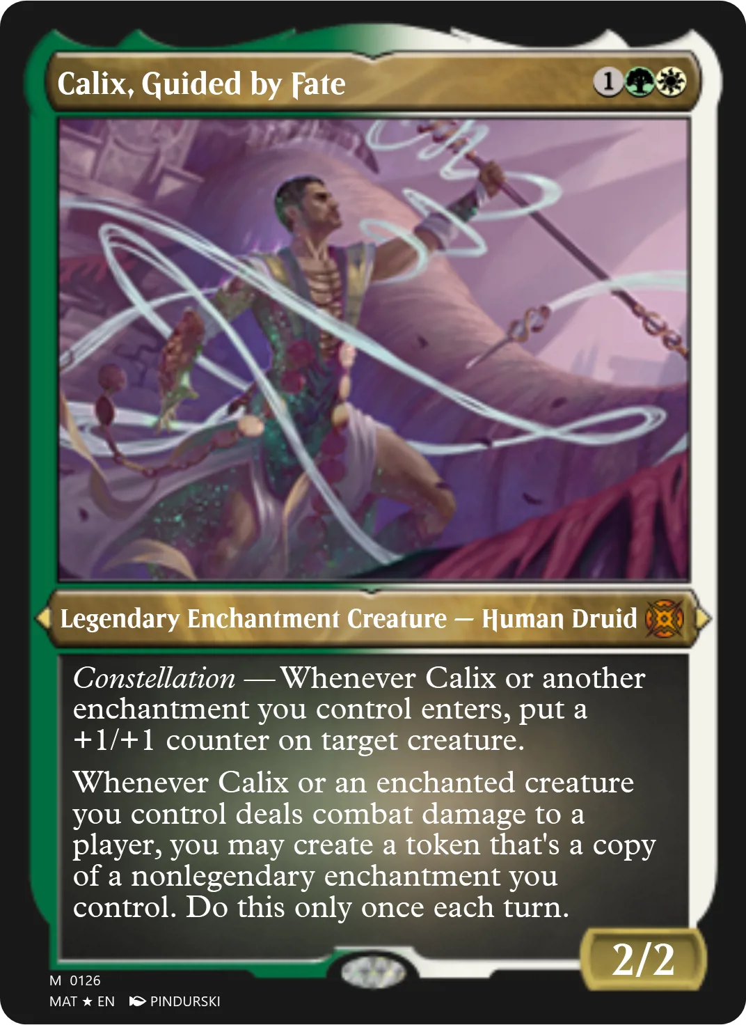 Calix, Guided by Fate