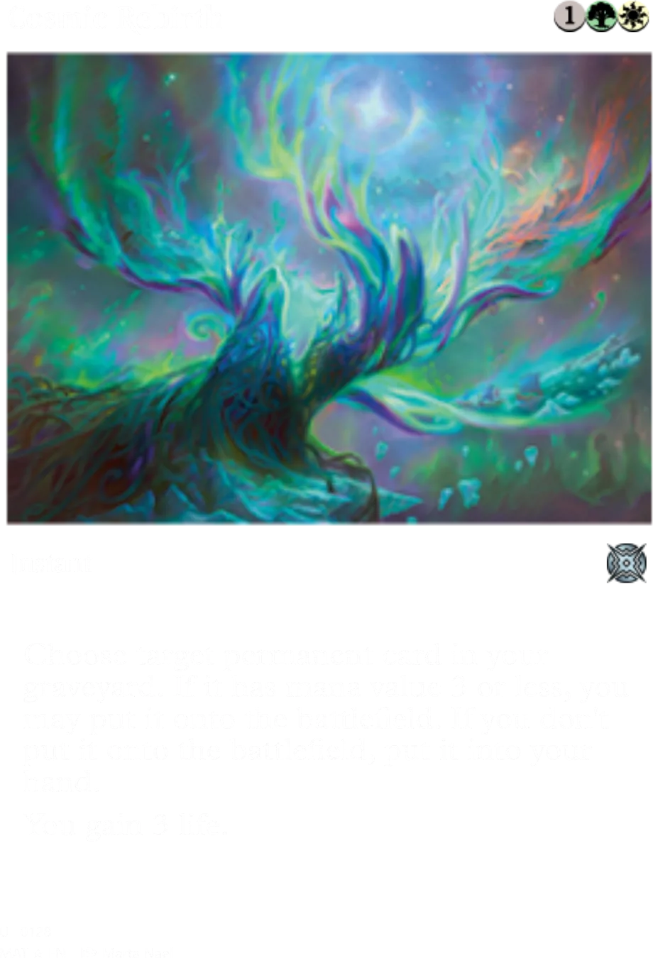 Cosmic Rebirth