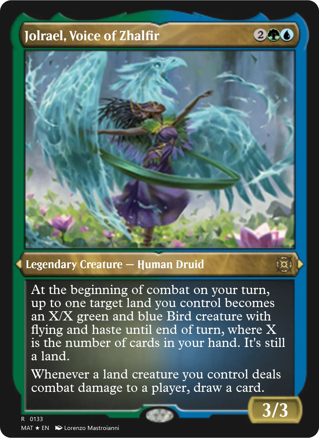 Jolrael, Voice of Zhalfir
