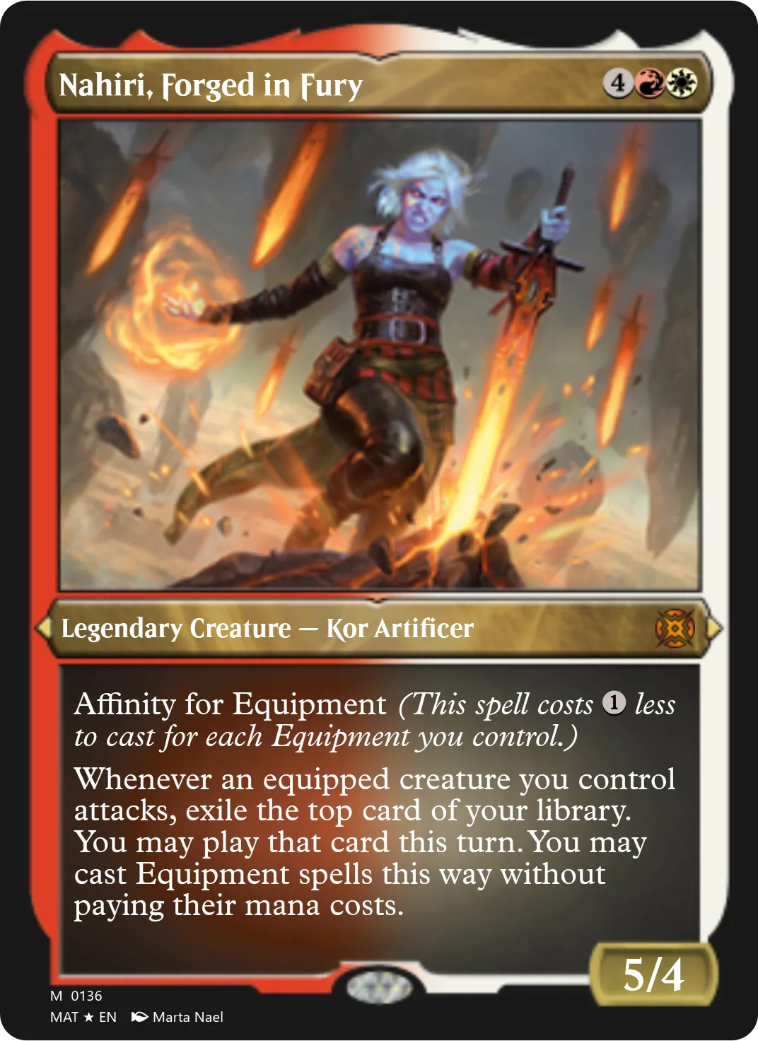 Nahiri, Forged in Fury