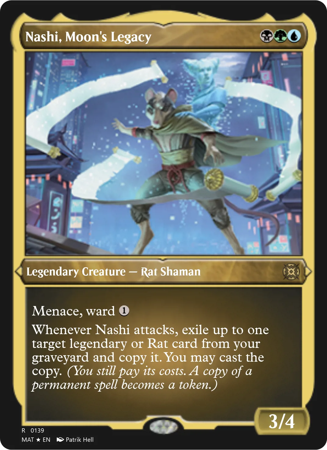 Nashi, Moon's Legacy