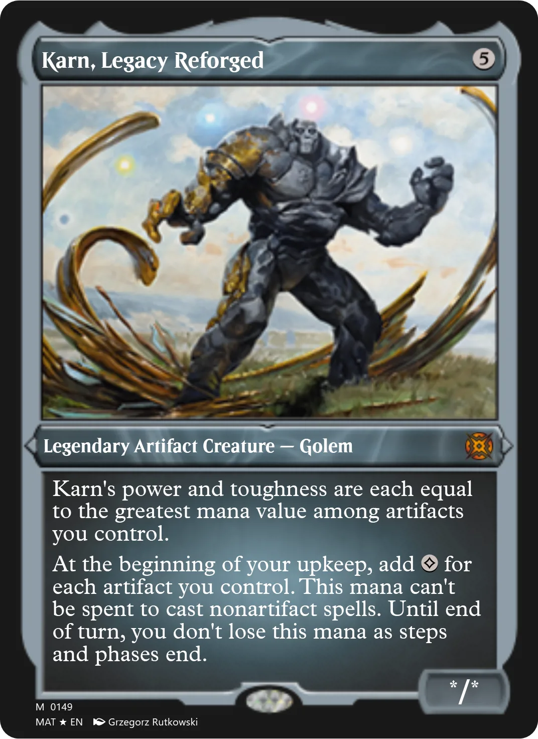 Karn, Legacy Reforged