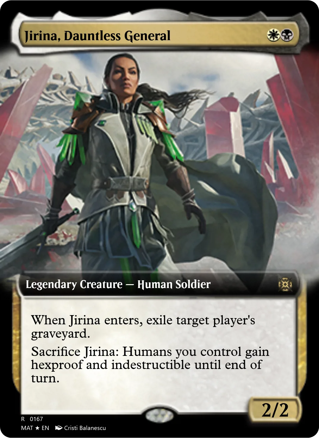 Jirina, Dauntless General