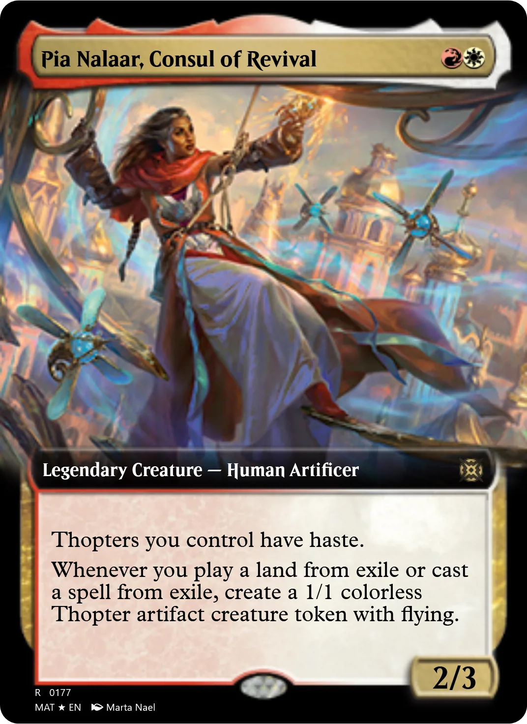 Pia Nalaar, Consul of Revival