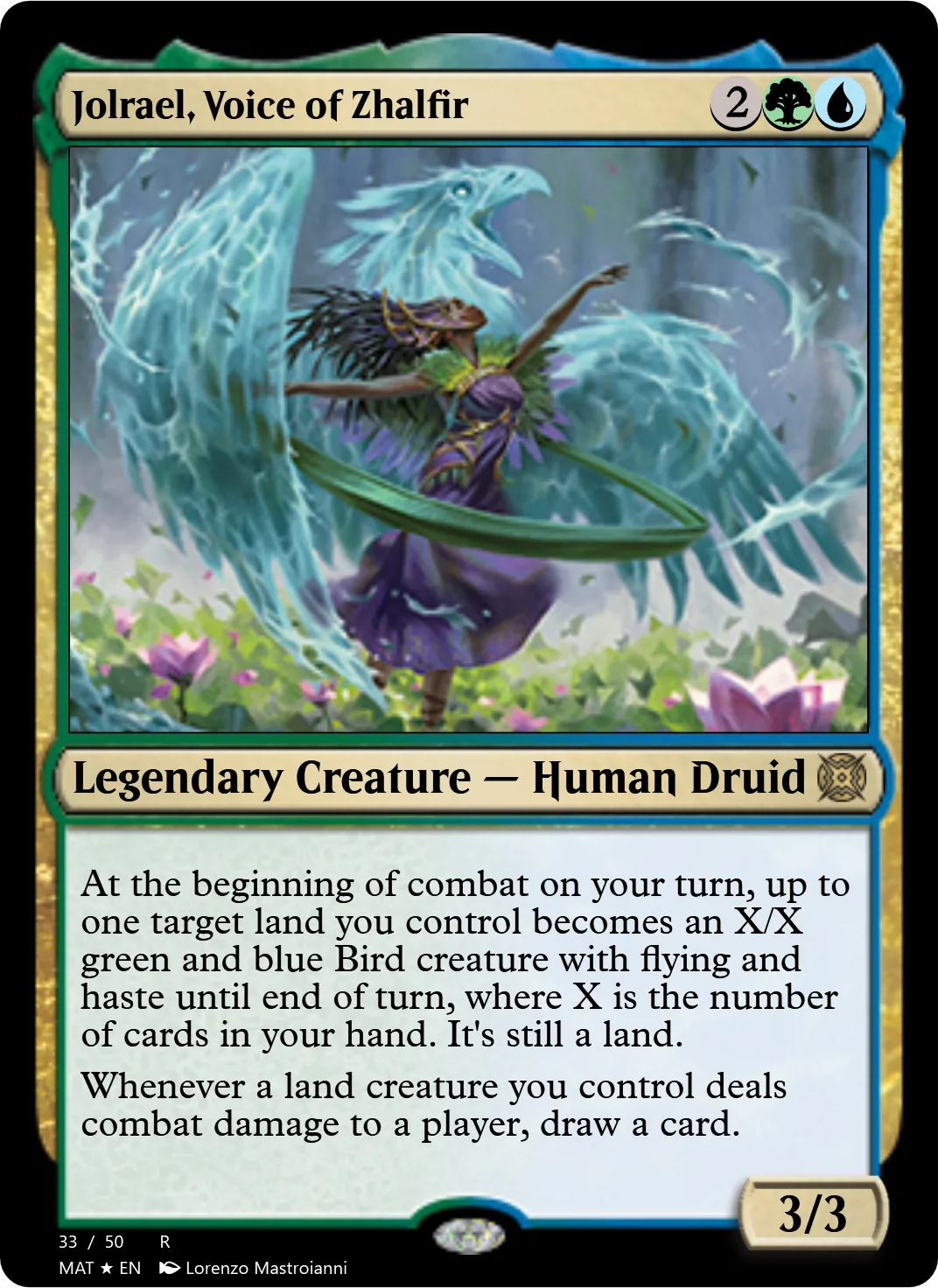 Jolrael, Voice of Zhalfir