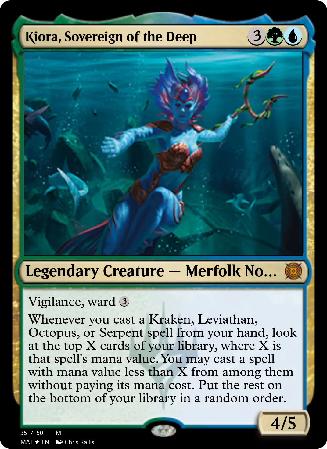 Kiora, Sovereign of the Deep