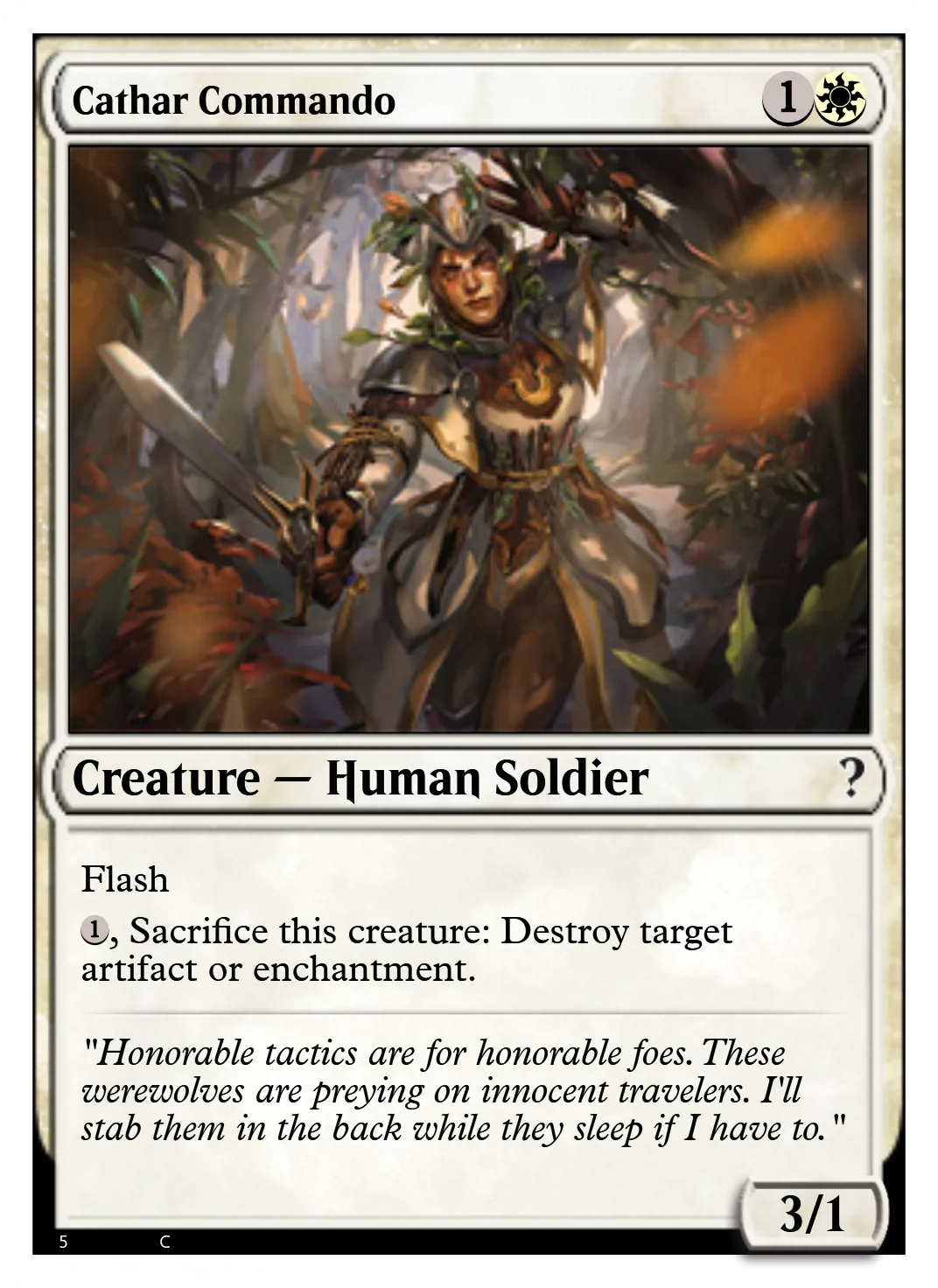Cathar Commando