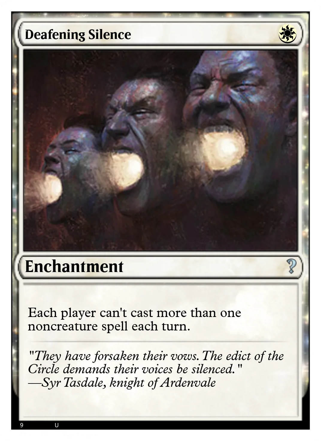 Deafening Silence