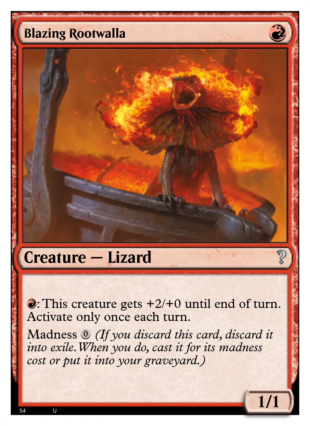 Blazing Rootwalla
