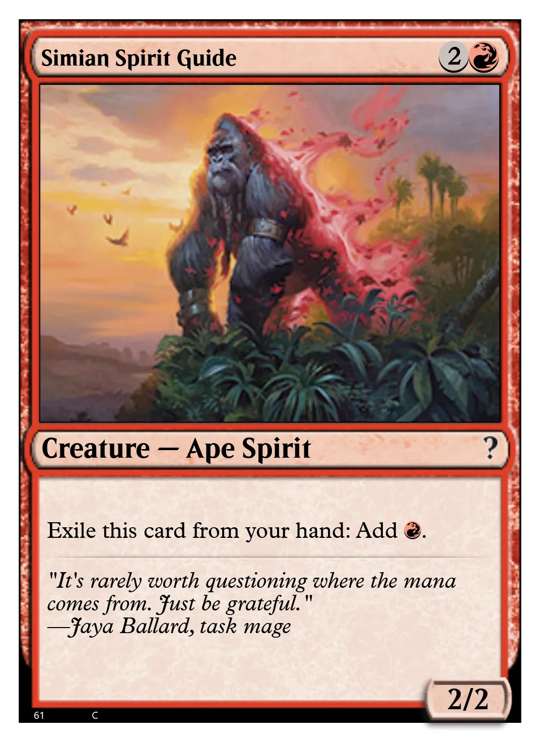 Simian Spirit Guide
