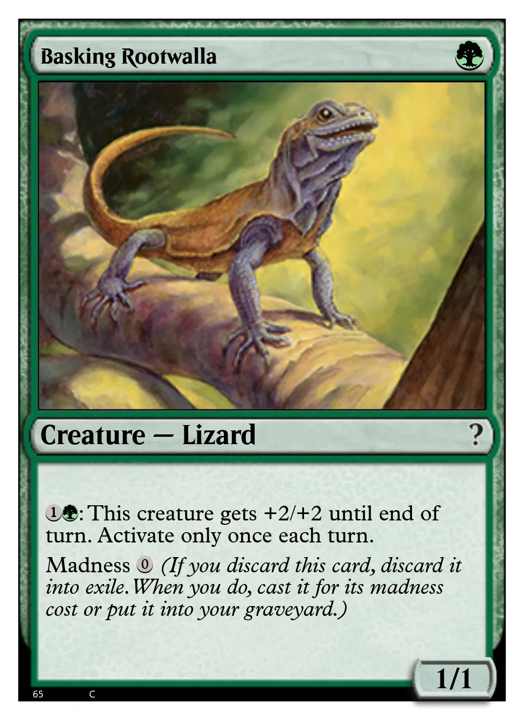 Basking Rootwalla