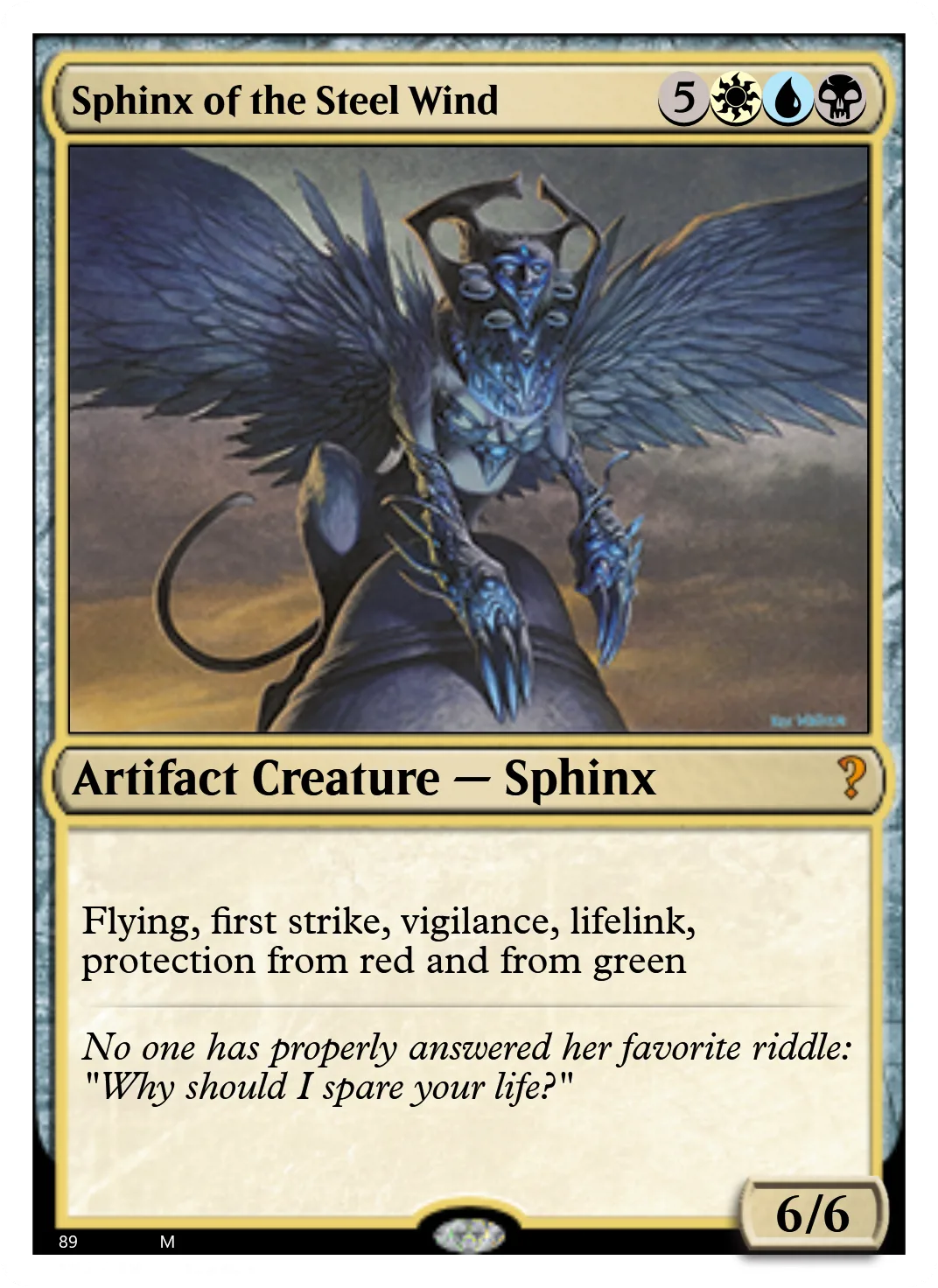 Sphinx of the Steel Wind
