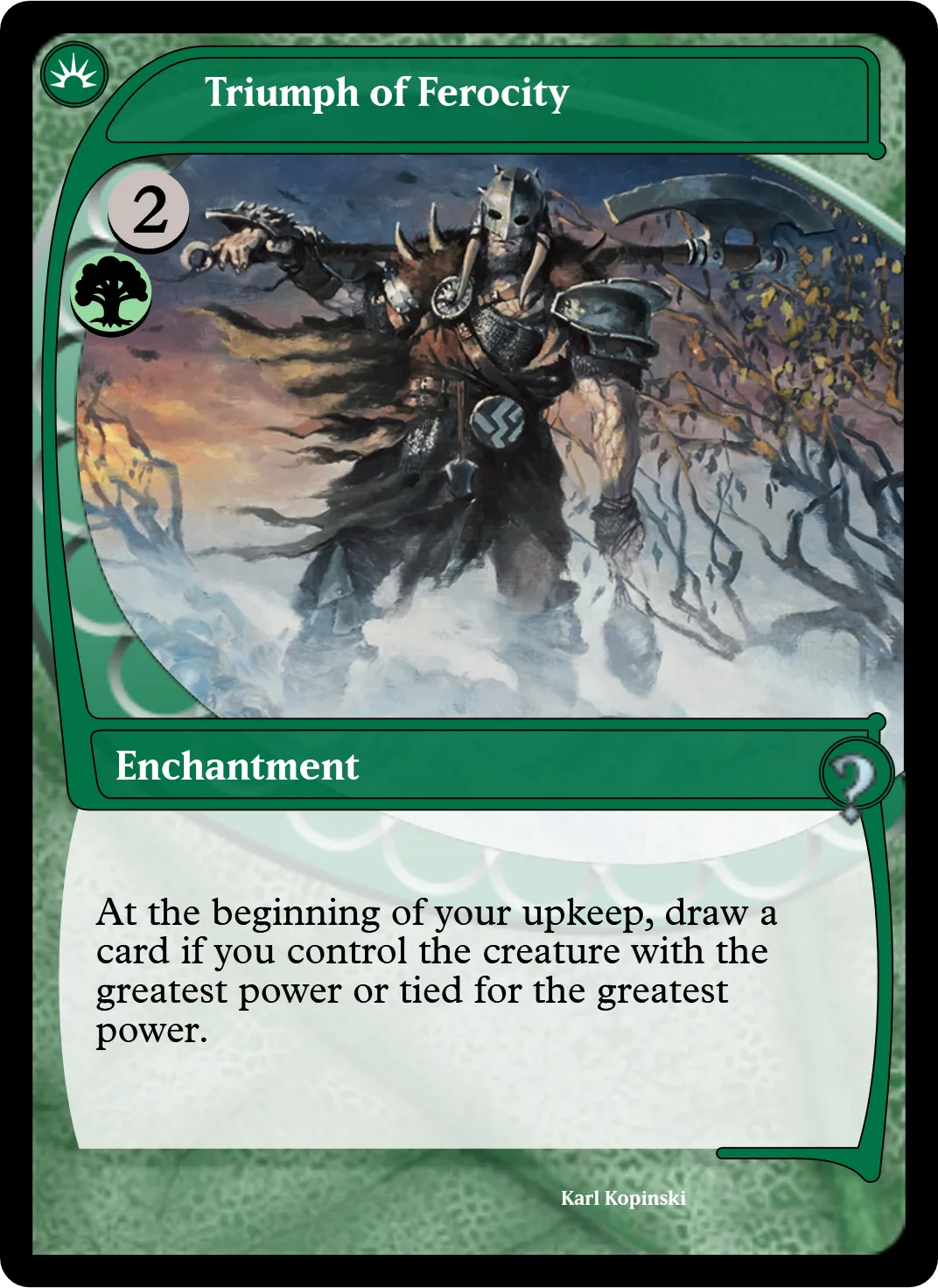 Triumph of Ferocity