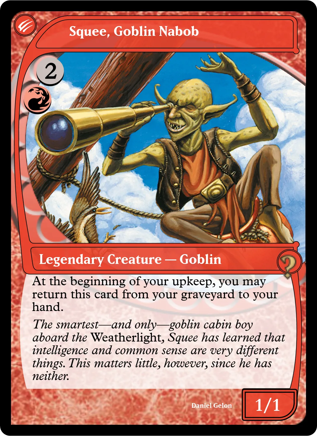 Squee, Goblin Nabob