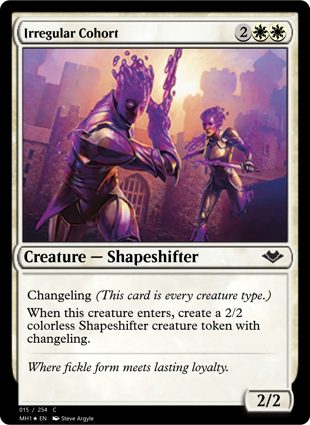 Irregular Cohort